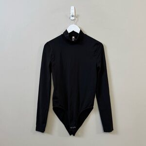 Victoria’s Secret black high neck long sleeve bodysuit